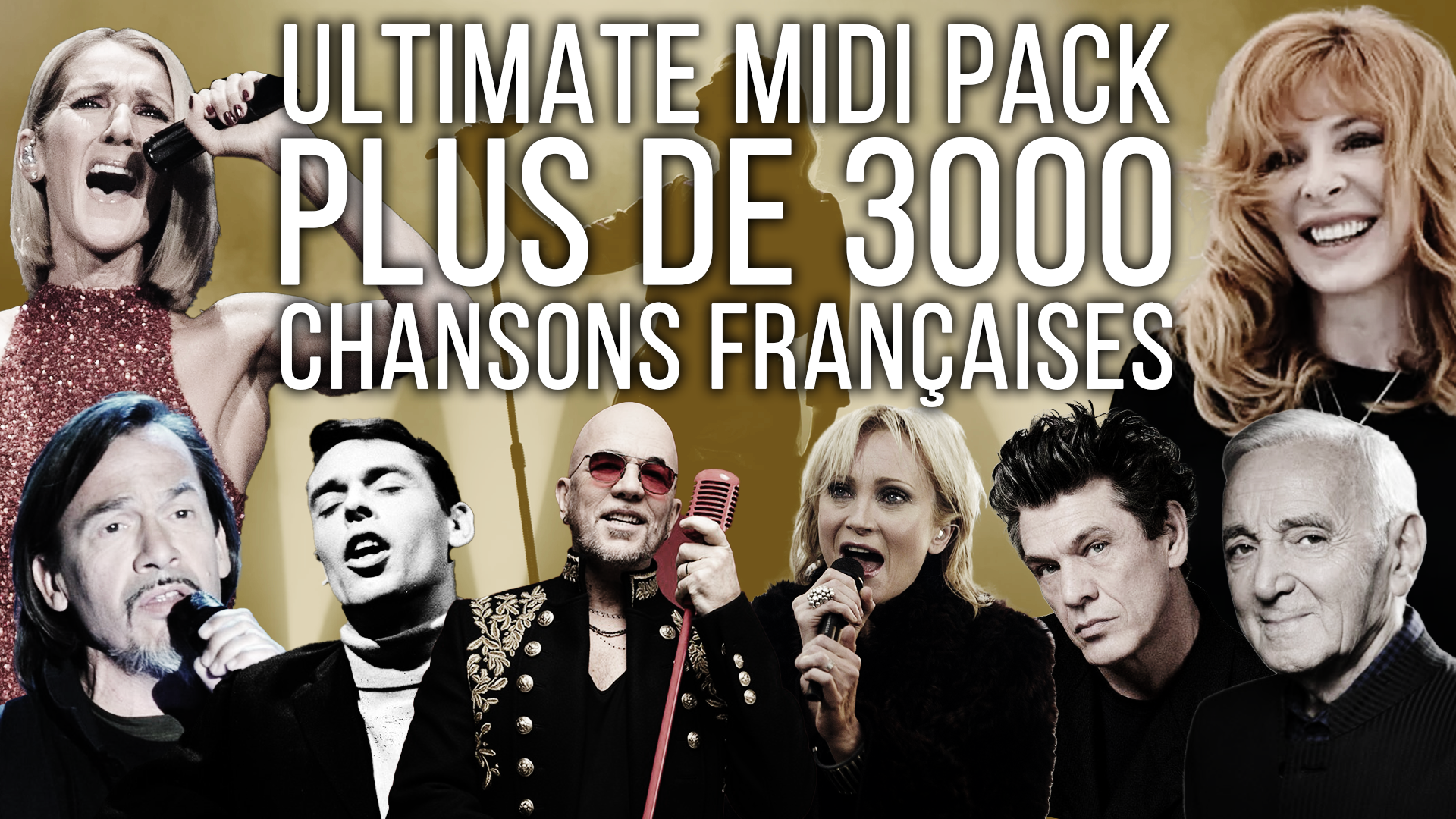 Pack MIDI Français — variété, chanson, pop à portée